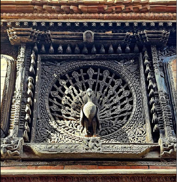 加德满都孔雀窗 (Peacock Window)
