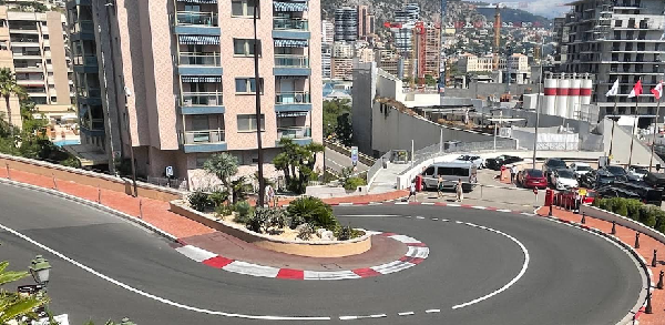F1摩洛哥城市赛道费尔蒙发卡弯(Virage Fairmont Monaco)
