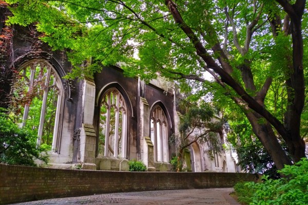 东圣邓斯坦教堂花园(St Dunstan in the East Church Garden)