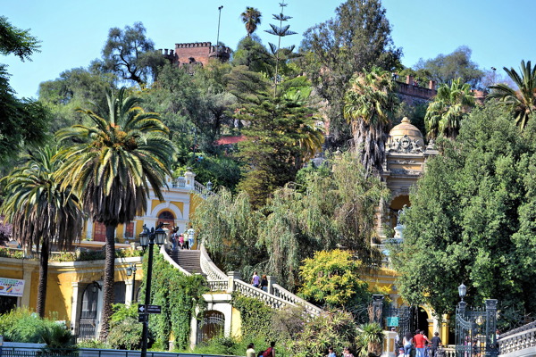 圣卢西亚山公园(Cerro Santa Lucía)
