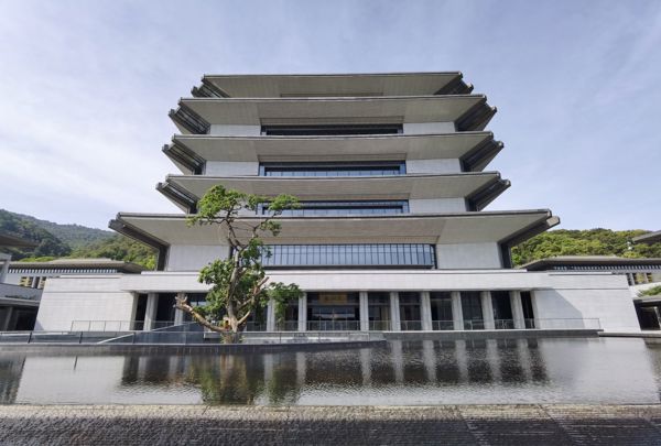 中国国家版本馆广州分馆文沁阁（Wenqin Pavilion, Guangzhou National Edition Museum）