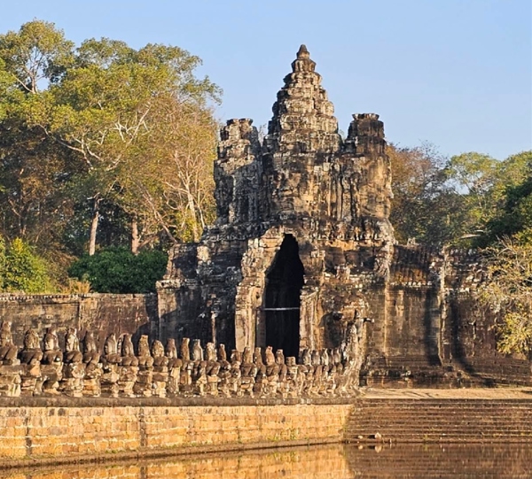 吴哥城南门(South Gate Angkor Thom)