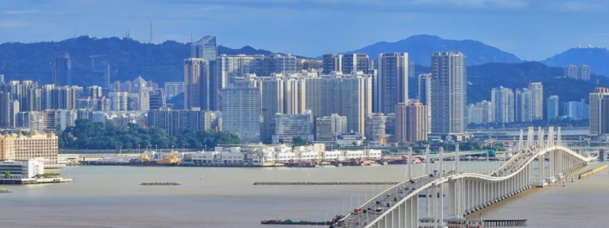 澳门城市古今全景线路线图片